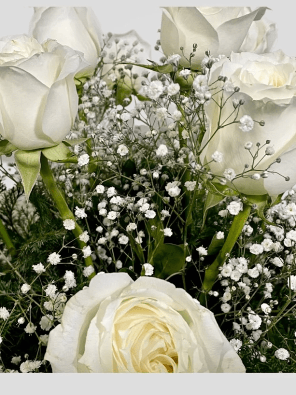 Flores para funeral CDMX - "Paz en cristal"
