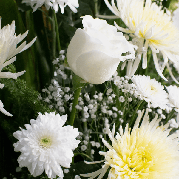 Arreglos de flores - "Tributo a la memoria"