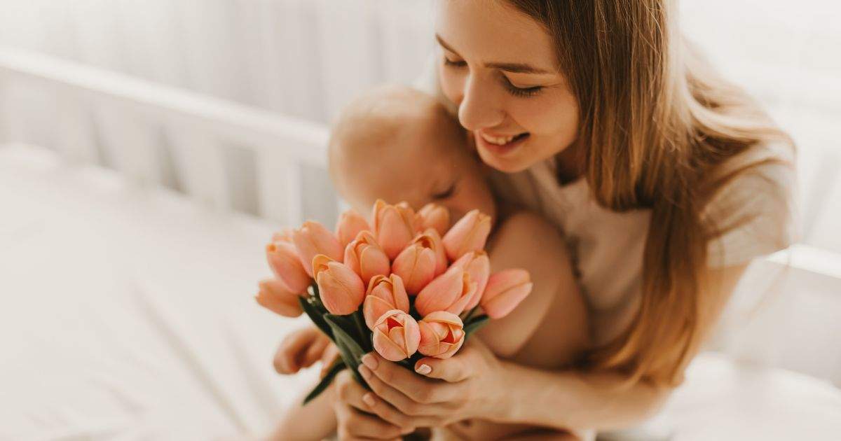 Arreglos florales para bebes recién nacidos